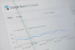 google search console data
